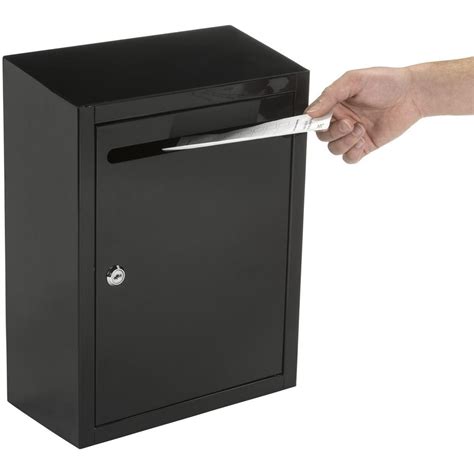 metal ballot boxes|metal suggestion box with lock.